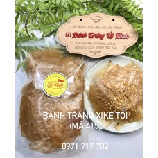 Zip 500gr Bánh Tráng Xike Muối Tỏi Cay Mã 415